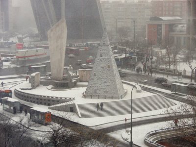 Plaza Castilla nevada